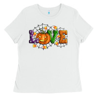 White Halloween Love Ladies Tee - Artiststas