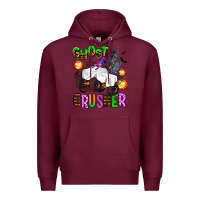 Burgundy ghost crusher Premium Hoodie - AdoDesignShop