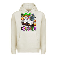 Oatmeal Heather ghost crusher Premium Hoodie - AdoDesignShop