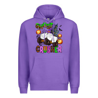 Purple ghost crusher Premium Hoodie - AdoDesignShop