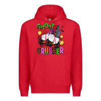 Red ghost crusher Premium Hoodie - AdoDesignShop