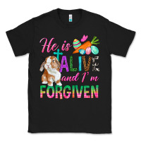 Black He Is Alive And I'm Forgiven Classic Tee - BundleAndBundleShop