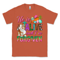 Copper He Is Alive And I'm Forgiven Classic Tee - BundleAndBundleShop