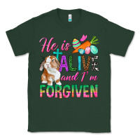 Sports Green He Is Alive And I'm Forgiven Classic Tee - BundleAndBundleShop