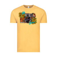 Vintage Mustard oh snap Vintage Tee - RacoonDesign