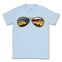 Dusty Blue Bus Driver Sunglasses Classic Tee - Jasminsmagicworld