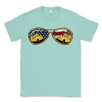 Seafoam Bus Driver Sunglasses Classic Tee - Jasminsmagicworld