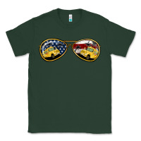 Sports Green Bus Driver Sunglasses Classic Tee - Jasminsmagicworld