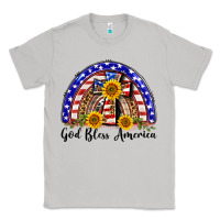 Moon Dust god bless america  rainbow Classic Tee - BarkalooDesign