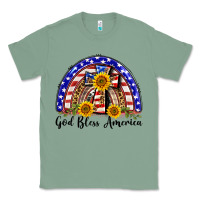 Sage god bless america  rainbow Classic Tee - BarkalooDesign