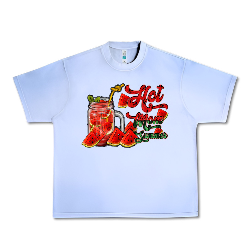 Hot Mom Summer Watermelon Urban Heavy Tee by RacoonDesign | Teevron