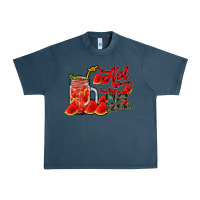 Midnight Navy hot mom summer watermelon Urban Heavy Tee - RacoonDesign