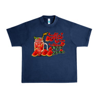 Navy hot mom summer watermelon Urban Heavy Tee - RacoonDesign