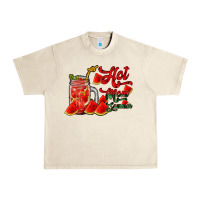 Sandshell hot mom summer watermelon Urban Heavy Tee - RacoonDesign
