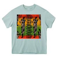Arona african silhouette seamless pattern Heavy Core Tee - BundleAndBundleShop
