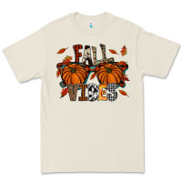 Bone autumn style with pumpkins Premium Tee - CowhideDigitalArt