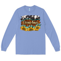 Colony Blue western grandma Long Sleeve Tee - BarkalooDesign