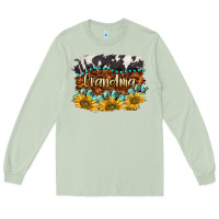 Matcha western grandma Long Sleeve Tee - BarkalooDesign
