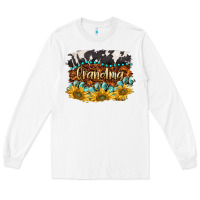 White western grandma Long Sleeve Tee - BarkalooDesign