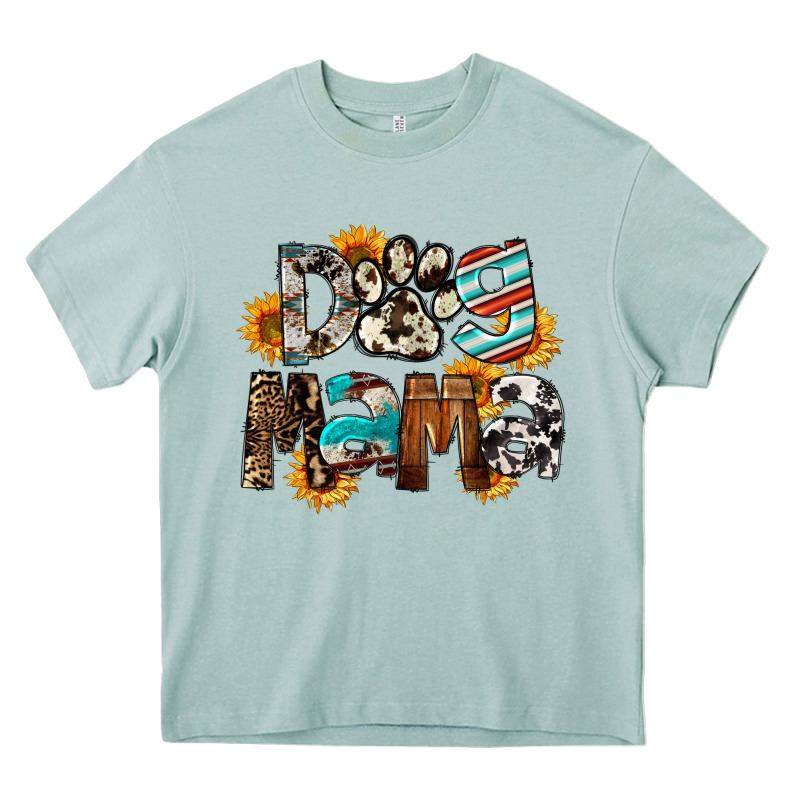 Dog Mama Heavy Core Tee by FaDigitalArtStudio | Teevron