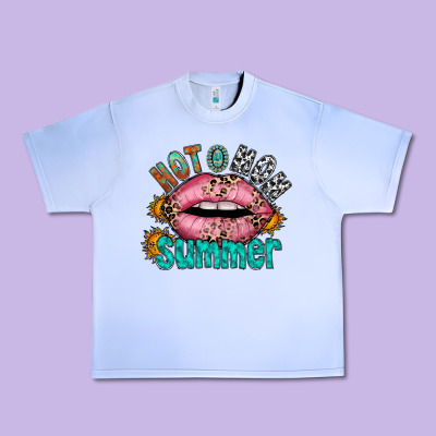 Hot Mom Summer Urban Heavy Tee Designed By Racoondesign