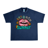 Navy hot mom summer Urban Heavy Tee - RacoonDesign