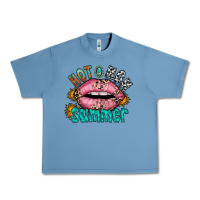 Pebble Blue hot mom summer Urban Heavy Tee - RacoonDesign