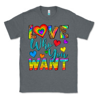 Charcoal Heather Western Love Who You Want Classic Tee - BundleAndBundleShop