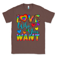 Chestnut Western Love Who You Want Classic Tee - BundleAndBundleShop