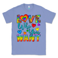 Colony Blue Western Love Who You Want Classic Tee - BundleAndBundleShop