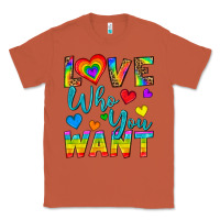 Copper Western Love Who You Want Classic Tee - BundleAndBundleShop