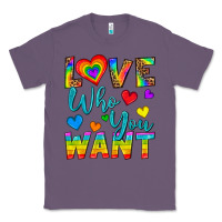 Lavender Western Love Who You Want Classic Tee - BundleAndBundleShop