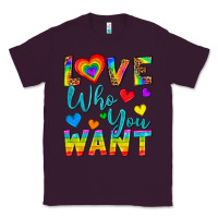 Plum Western Love Who You Want Classic Tee - BundleAndBundleShop