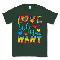 Sports Green Western Love Who You Want Classic Tee - BundleAndBundleShop