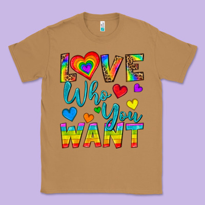 Western Love Who You Want Classic Tee Designed By Bundleandbundleshop