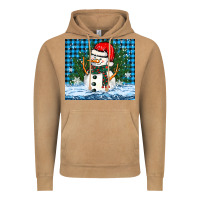Vintage Camel snowy christmas snowman Vintage Hoodie - BarkalooDesign
