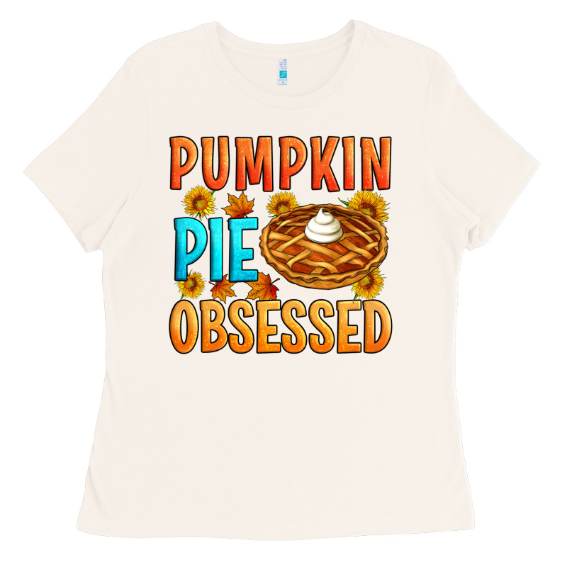 Pumpkin Pie Obsessed Ladies Tee by Artiststas | Teevron