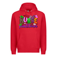 Red nurse practitioner Premium Hoodie - AdoDesignShop
