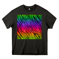 Asphalt colorful zebra seamless pattern Heavy Core Tee - BundleAndBundleShop
