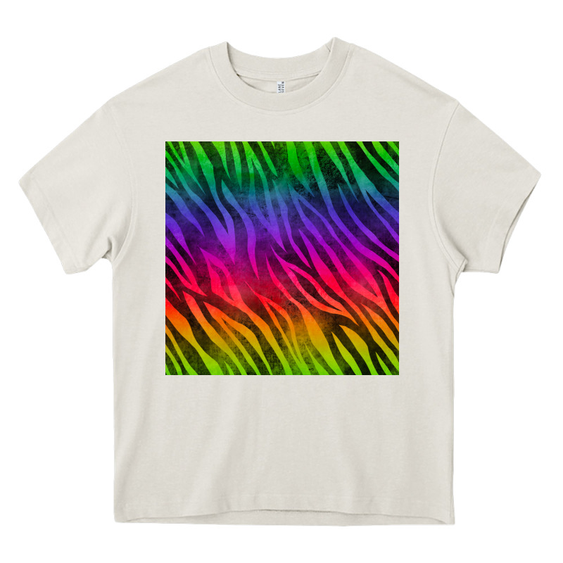Colorful Zebra Seamless Pattern Heavy Core Tee by BundleAndBundleShop | Teevron