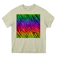 Mossy colorful zebra seamless pattern Heavy Core Tee - BundleAndBundleShop