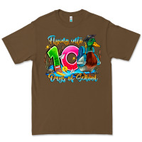 Cacao name flying into 100 days of school Premium Tee - CowhideDigitalArt