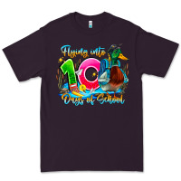 Plum name flying into 100 days of school Premium Tee - CowhideDigitalArt