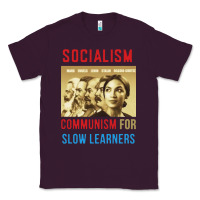 Plum socialism Classic Tee - DesigneFamous