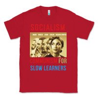 Red socialism Classic Tee - DesigneFamous