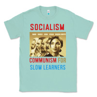Seafoam socialism Classic Tee - DesigneFamous