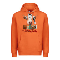 Carrot merry christmas hereford cow Premium Hoodie - RanaPortraitStore