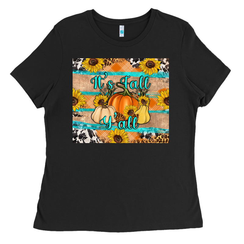 It's Fall Y'all Ladies Tee by Artiststas | Teevron