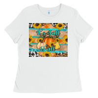 White it's fall y'all Ladies Tee - Artiststas