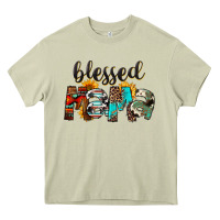 Mossy Blessed Mama Heavy Core Tee - FaDigitalArtStudio